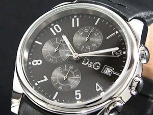 D&G ドルチェ&ガッバーナ 腕時計 クロノグラフ サンドパイパー 371977009